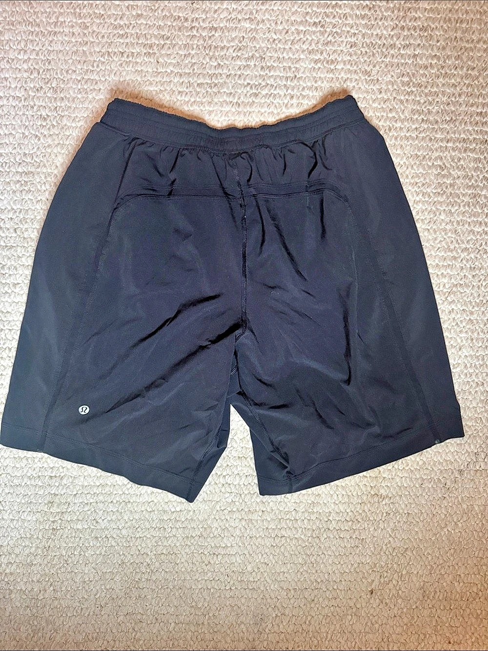 Lululemon Pace Breaker Short Men's Black Athletic Shorts